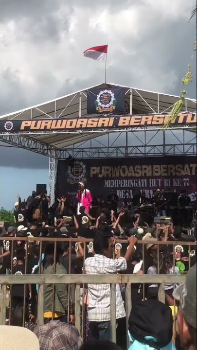 Dini kurnia - Kesucian ati | Melon music live Purwoasri berakhir ricuh