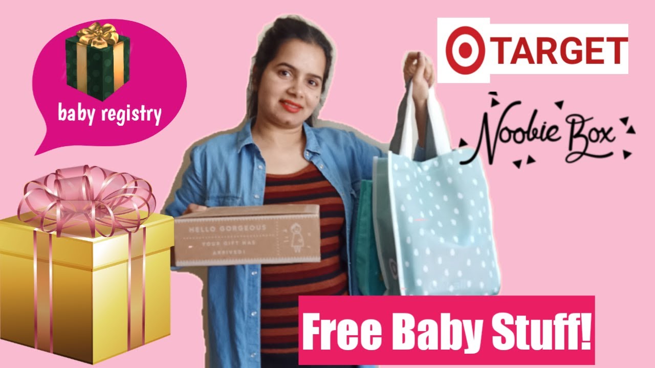 FREE BABY BAG UNBOXING 2021 Target baby registry Gift Bag YouTube