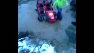Gokart/ Dune buggy(150cc) goes swimming! and other fun stuff