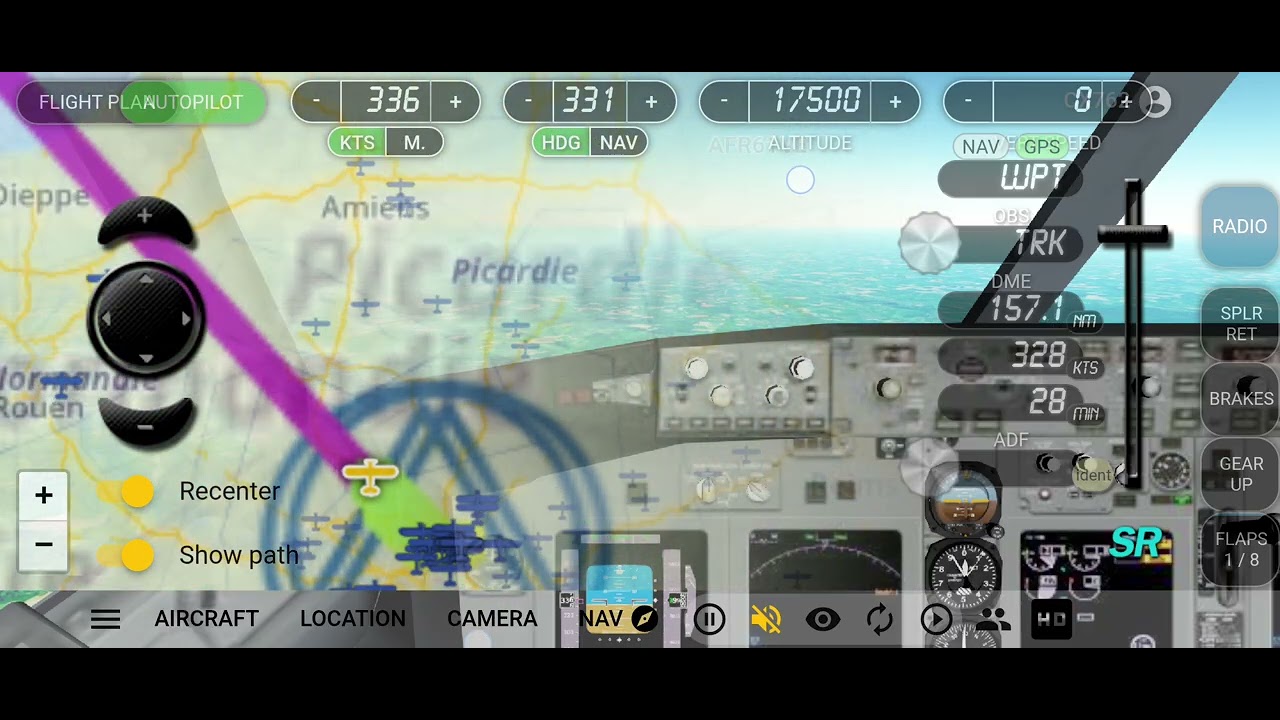 Takeoff from Gatwick airport