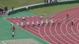 20160709 国体標準突破記録会 男子100m 9