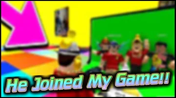 LandonRB Joined My Game! **not clickbait**