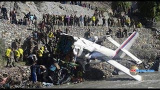 Nepal Airlines Plane Crashes in Jomsom