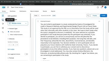 Qualtrics - Informed Consent Branching
