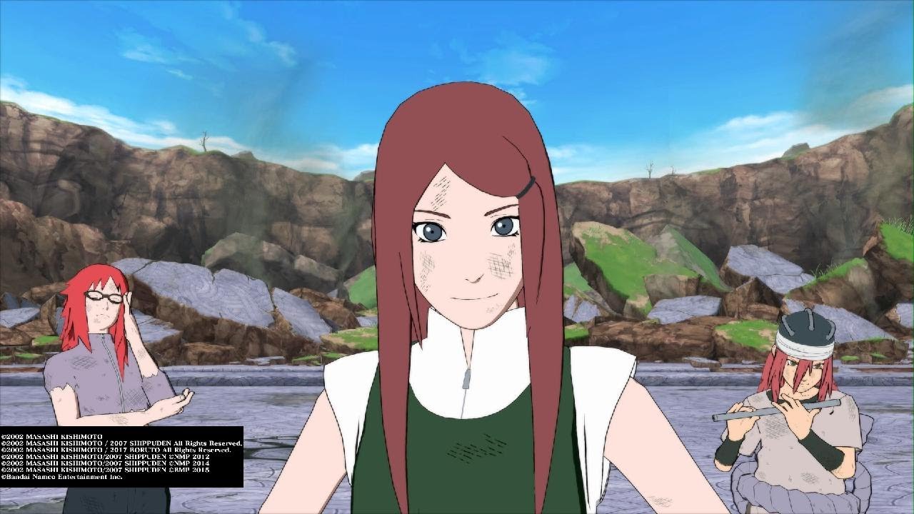 Red Haired woman in naruto series. NARUTO X BORUTO Ultimate Ninja STORM CONNECTIONS
