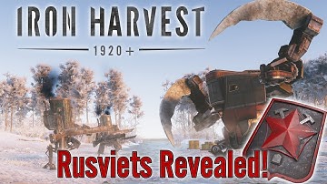 Rusviets Rush into and Reap Iron Harvest 1920+ | RTS Game