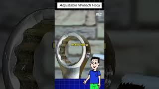 The DIY Adjustable Wrench Hack” #shorts