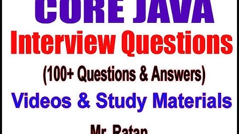 Core Java Interview Questions |Q100.What is the purpose of WildCard symbol(?) in Generics? |by Ratan