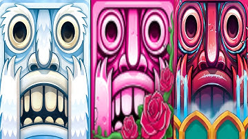 Temple Run 2 Reverse Gameplay - BLAZING SANDS VS FALL JUNGLE