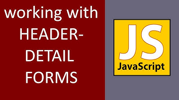 HEADER-DETAIL FORM WITH VANILLA JAVASCRIPT AND PHP/API WITH MYSQL DATABASE