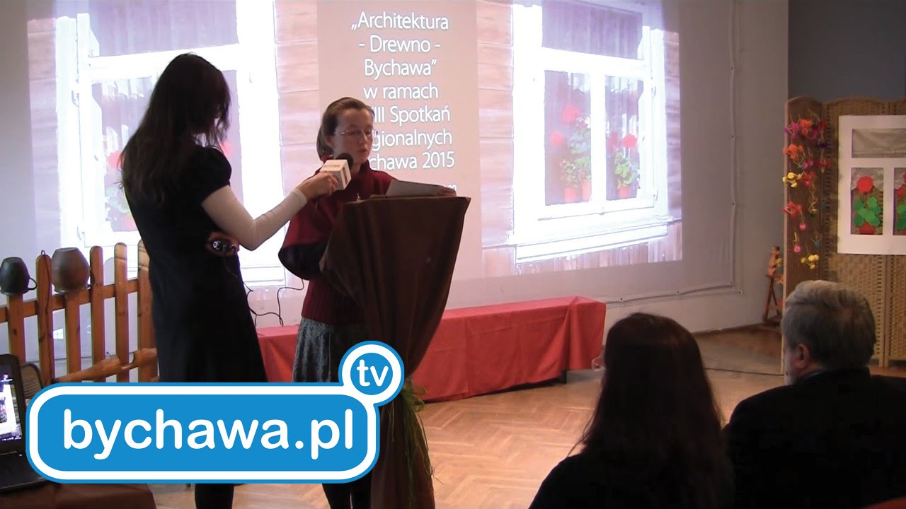 2015-11-28, Bychawa, XVIII Spotkania Regionalne, odcinek 2,  Wystąpienie o domu dr A. Kościuk-Jarosz