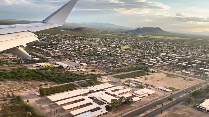 Landing in Tucson, AZ -USA. It’s beautiful