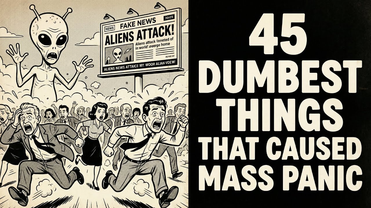 45 Dumbest Things That Caused Mass Panic