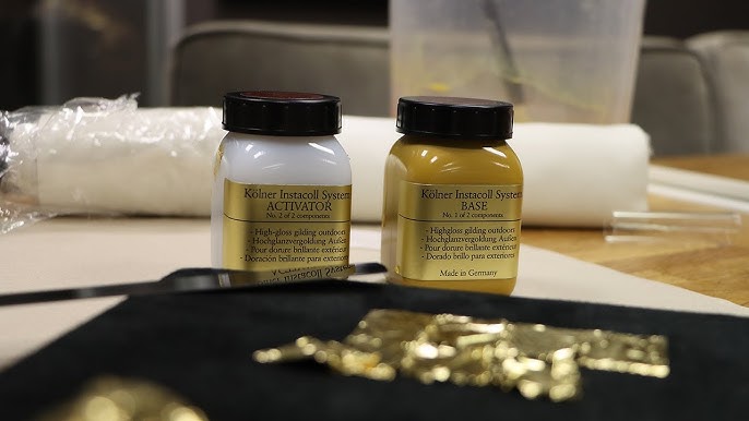 How To Use Gold Leaf - What Glue Is The Best? 