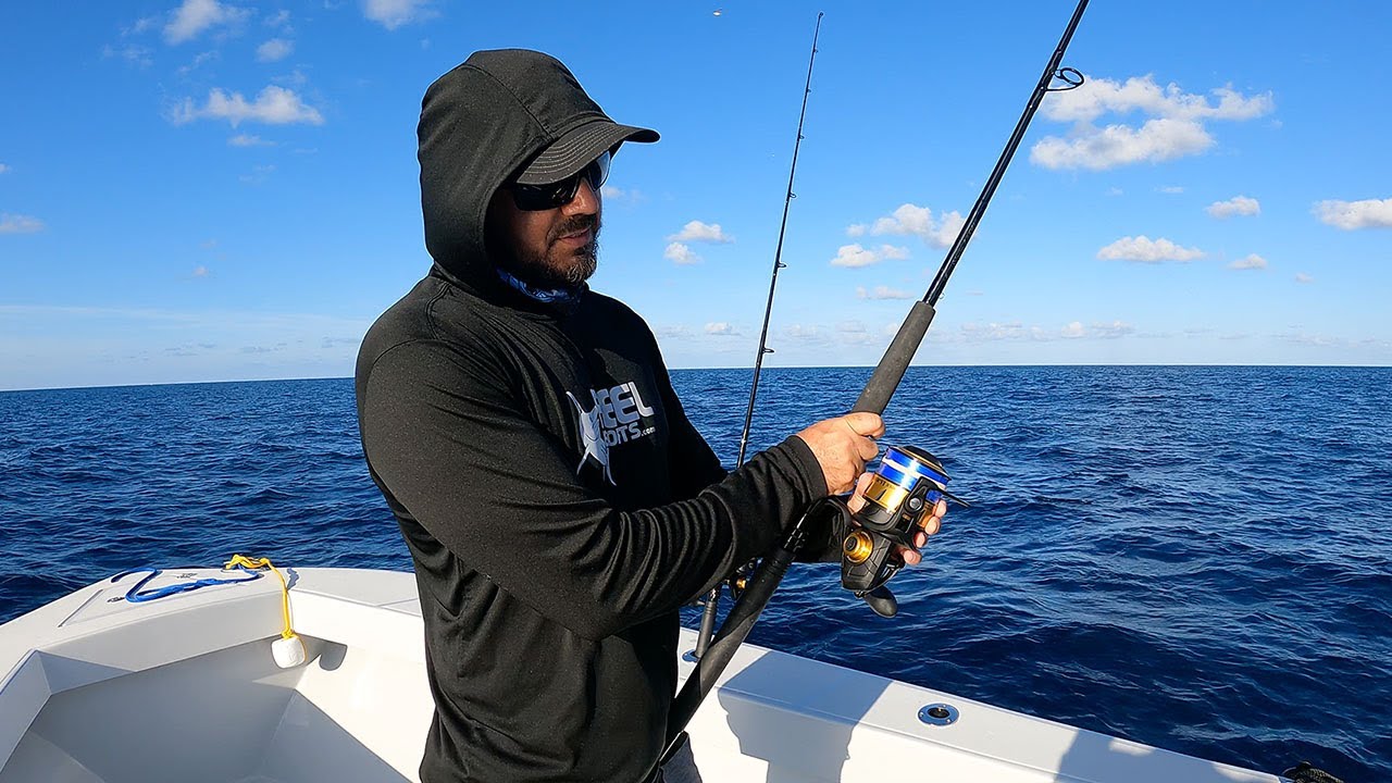 How To Rig a Spinning Rod for Offshore Live Bait Fishing 