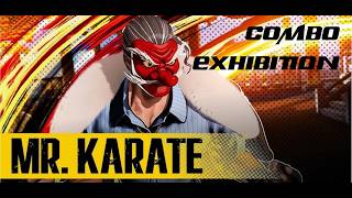 FATAL FURY CotW: Mr. Karate combo exhibition