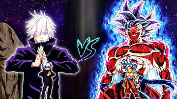 Gojo Infinite Venerable V2.2 OP (New) VS Son Goku US MUI V3.5 OP in Jump Force Mugen