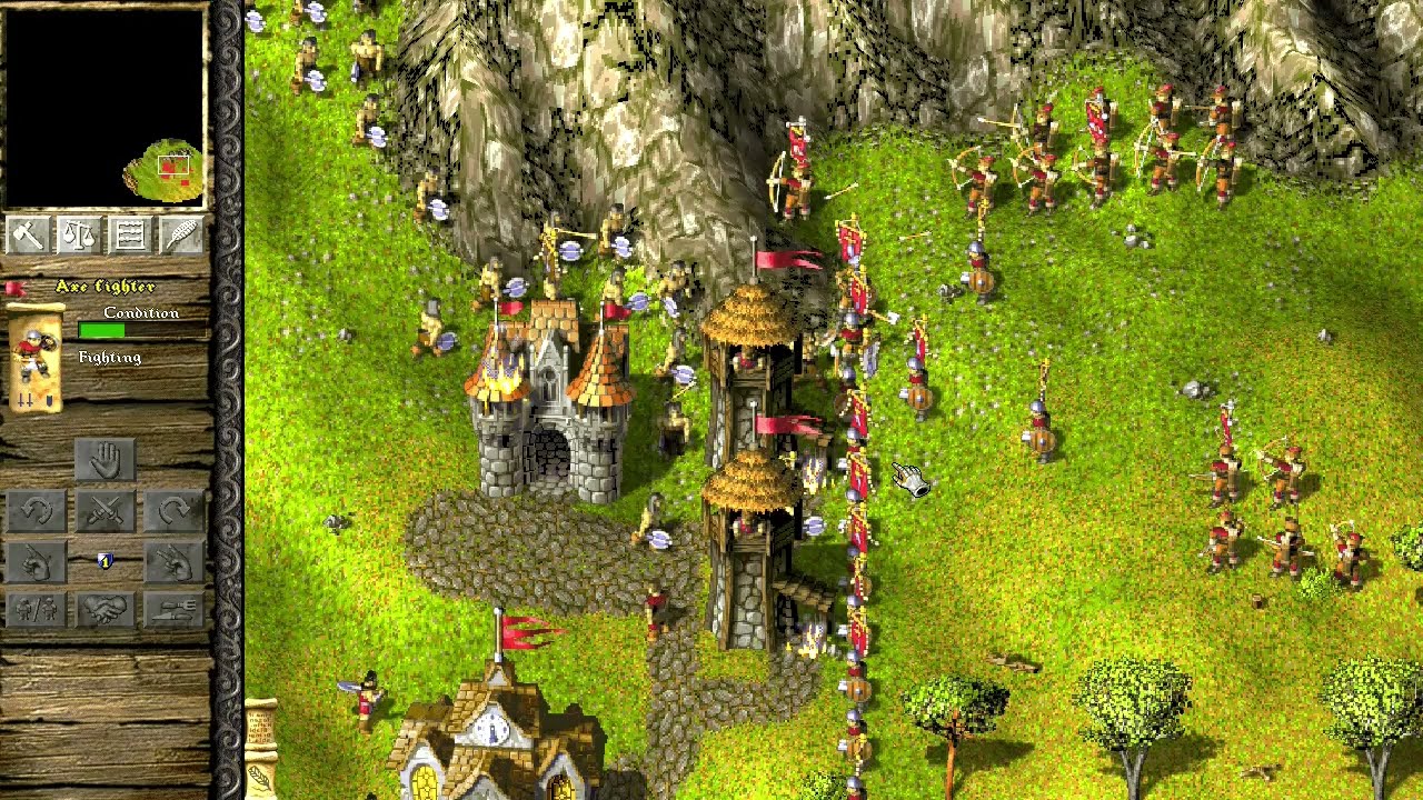 TSK 08 Initial Battle on Harder Difficulty - Knights and Merchants (KaM) Remake (r13651)