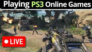Playing PS3 Games Online With Viewers LIVE (Portrait)