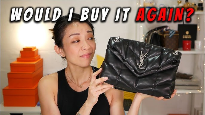 YSL MEDIUM SIZE PUFFER BAG REVEAL, WFIMG, AND COMPARISON! LV