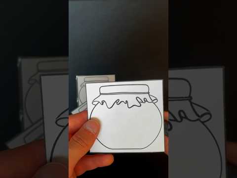 DIY Волшебная баночка из бумаги ✨ #diy #своимируками