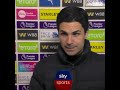 Mikel Arteta reacts to Arsenal's 3-0 defeat to Crystal Palace  | The whole story