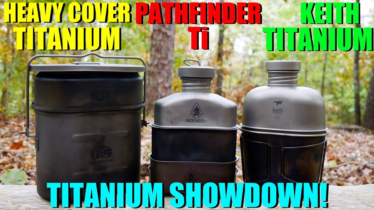 ☆Heavy Cover Military Style Titanium 飯盒☆