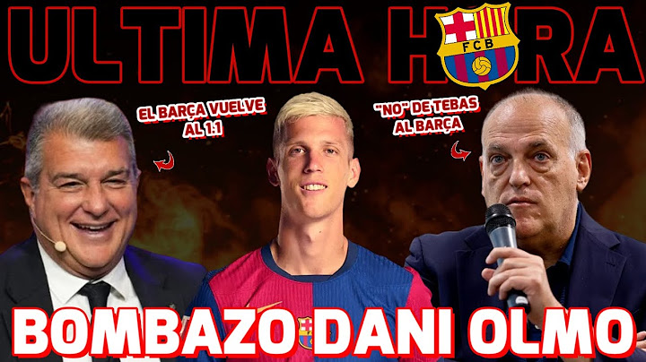 💣BOMBAZO DANI OLMO 🔥EL BARÇA VUELVE AL 1.1 Y PODRA ACUDIR AL MERCADO, LIGA y RFEFF "NO" al BARÇA