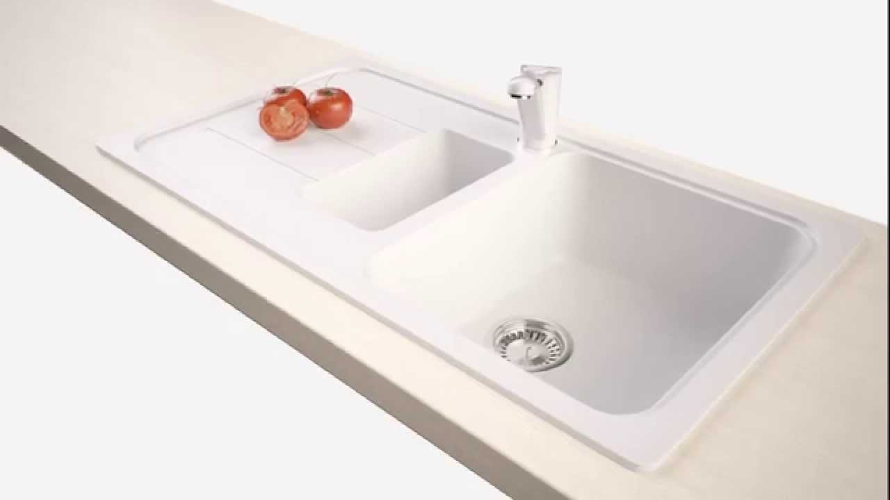 Chiuveta Bucatarie Granit Schock Formhaus D 150 si Baterie Granit Schock Cosmo SB Alpina