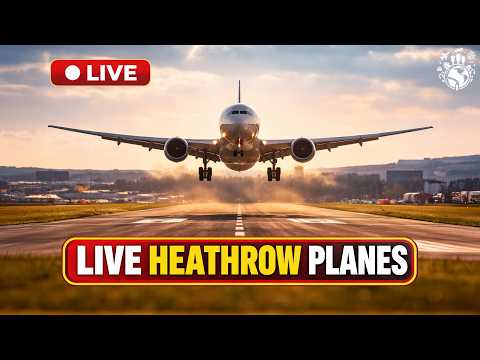 👉 🔴 LIVE Heathrow Plane Spotting ✈️ Landings & Takeoffs (LHR) | 10 APR 2026