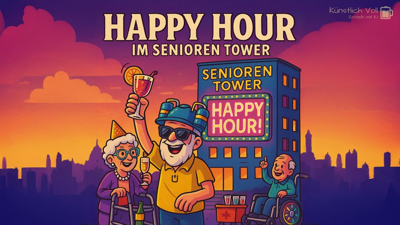 Künstlich Voll - Happy Hour im Senioren Tower