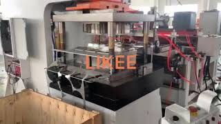 Semi Automatic Aluminum Foil Container Making Machine 63ton