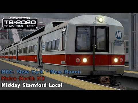 Midday Stamford Local - NEC: New York to New Haven - Metro North M2 - Train Simulator 2020