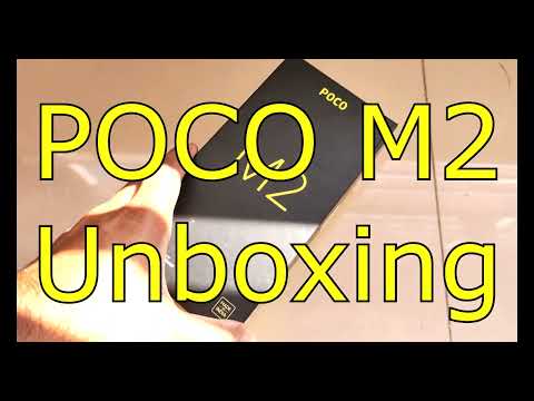 Poco M2 Unboxing