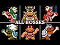 Super Mario Bros. 3 - All Boss Fights & Ending (No Damage)