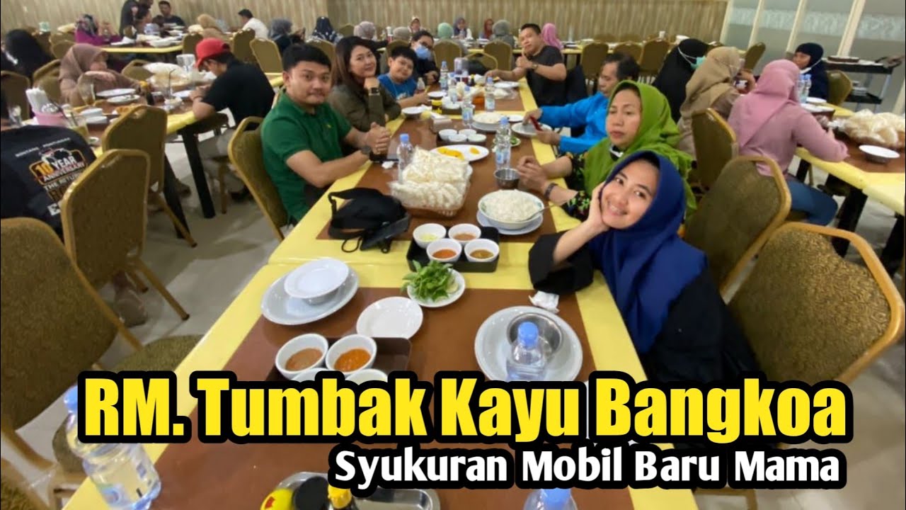 MAKAN SIANG DI RESTO TUMBAK KAYU BANGKOA MAKASSAR, RUMAH MAKAN SEAFOOD RECOMENDED ‼️