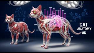 Cat Anatomy Explained   Hyper Realistic 3D Scientific Atlas” 3d Full Body Cat