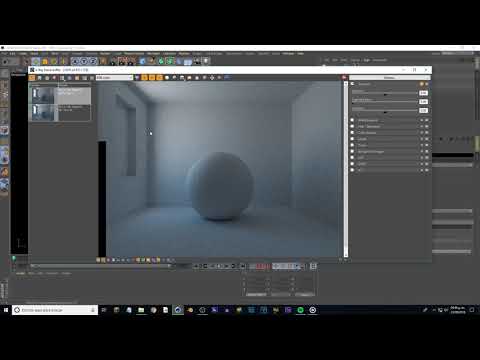 Vray & C4D Portal Light e irradiance map.