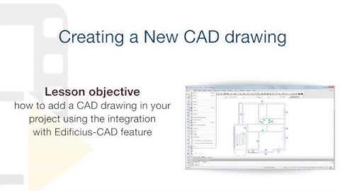 Edificius Tutorial - New DWG drawing - ACCA software
