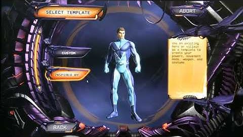 DC Universe Online: Character Customization Walkthrough Part 1