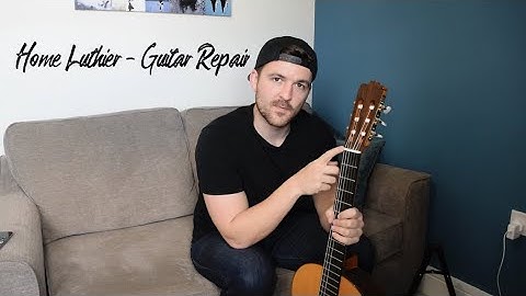 DIY Luthier - Classical Guitar Saddle and Nut Replacement
