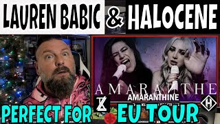 HALOCENE - AMARANTHE COVER ft LAUREN BABIC | OLDSKULENERD REACTION
