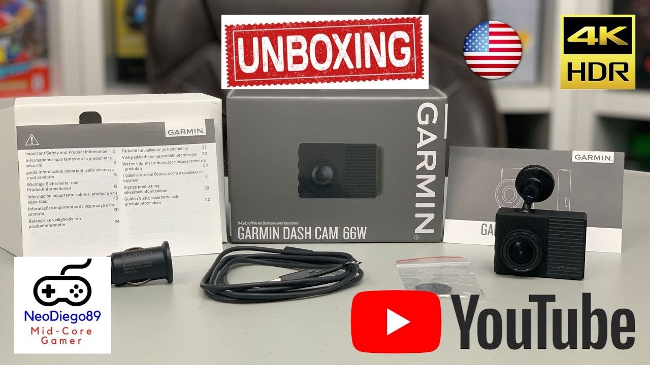 Garmin Dash Cam 66W Unboxing, Installation & Review (English