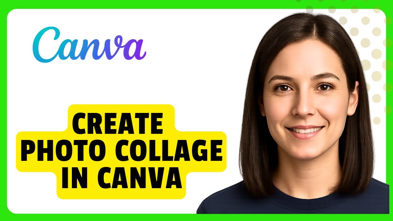 How to Create Photo Collage in Canva - YouTube