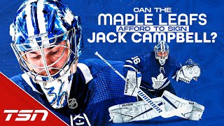 Can the Maple Leafs afford to sign Jack Campbell?
