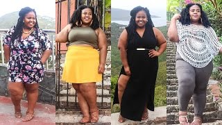 Plus Size Summer Lookbook 2016 Budget Friendly