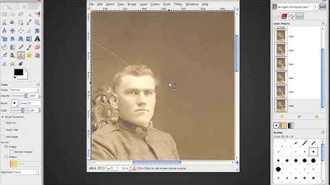 Simple Tutorial for Clone and Healing tools in Gimp