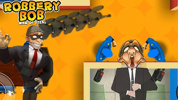 Robbery Bob Use AGENT SUPER Suit - Gameplay Part 21