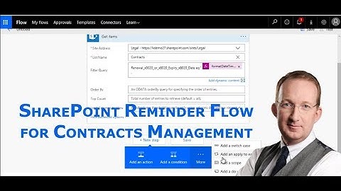 SharePoint Reminder Flow for Contract Renewals