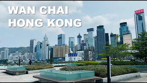 [4K] Hong Kong Walk WanChai Pier Observatory Deck l 홍콩랜선여행 완차이 부두 전망대 l 香港灣仔碼頭瞭望台